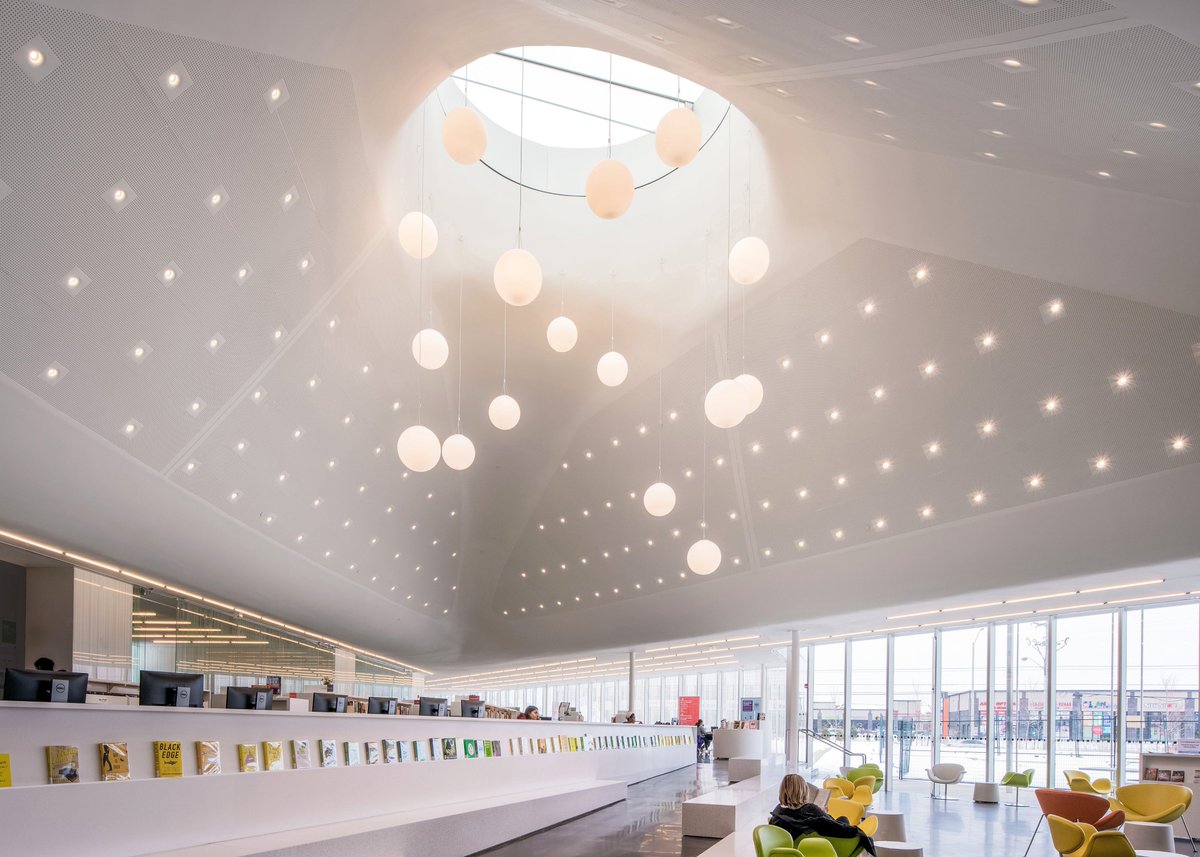 CityBrampton's tweet image. The City of Brampton and @BramptonLibrary are excited to announce that Springdale Branch Library has won the @ONLibraryAssoc New Library Building Award! Read the full release: ow.ly/F48o50uYPvo