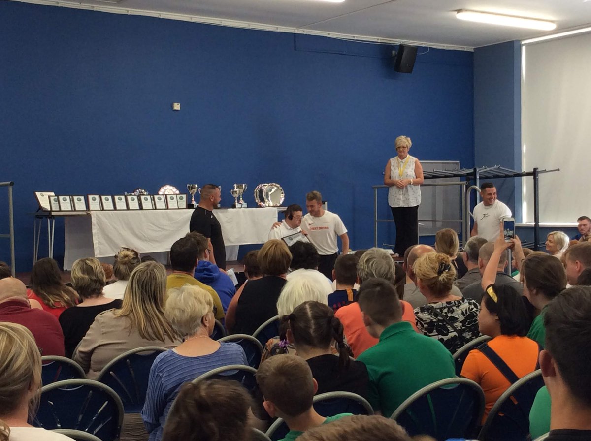 We have had a lovely afternoon at our 'Sport &amp; Music Award Ceremony'. Congratulations to you all, we are very proud of you! 
A special thank you to <a href="/dan_dswmerthyr/">Dan Bufton</a>, Sam and our special guest Jordan #sports #music #teamgreenfield