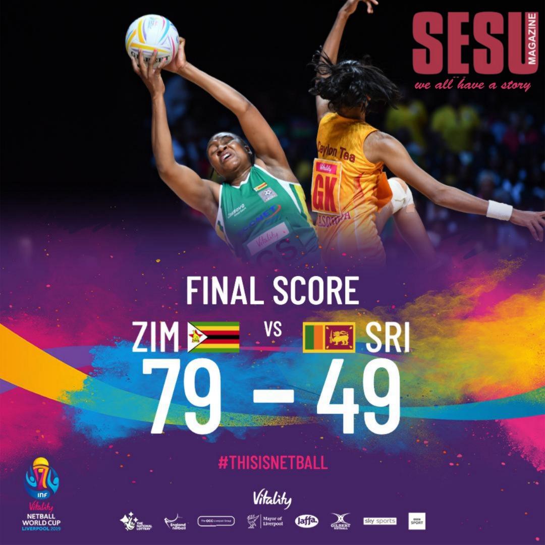 SesuMagazine's tweet photo. From here, the only way to go is up!! A standing ovation for queens who have done the nation proud. Keep going, ladies. You've got this!! #PhenomenalWomen #WomanCrush #WCE #Sesu #NetballWorldCup https://t.co/qc3yptwUg4