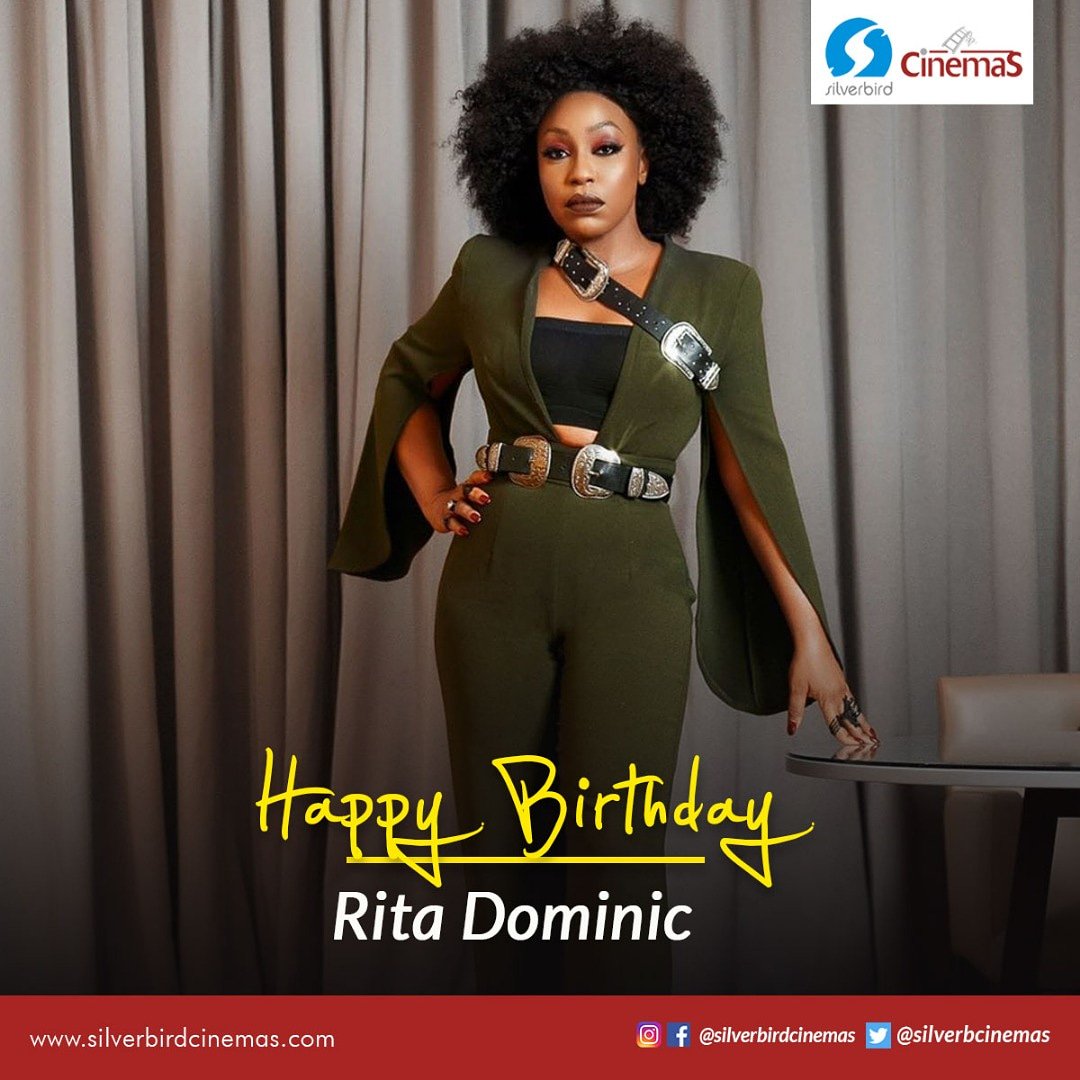 Happy birthday to the Delectable Nollywood Actress Rita Dominic. 
<a href="/ritadominic/">PAMELA MABUYANGWA</a>

Follow us @silverbirdcinemas 

#birthday
#celebrity 
#anniversary