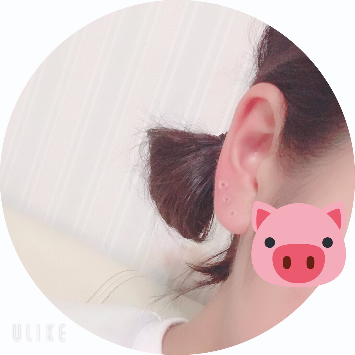 _ryuse__F's tweet photo. 久しぶりにフル装備
塞がりかけてた所にピアス無理やりぶち込んだから耳痛い

こんなにピアス開いてる保育士なんて嫌だよね笑
大学でピアス開けるとか保育学生のちょっとした抵抗 https://t.co/1fY1gvVHJp
