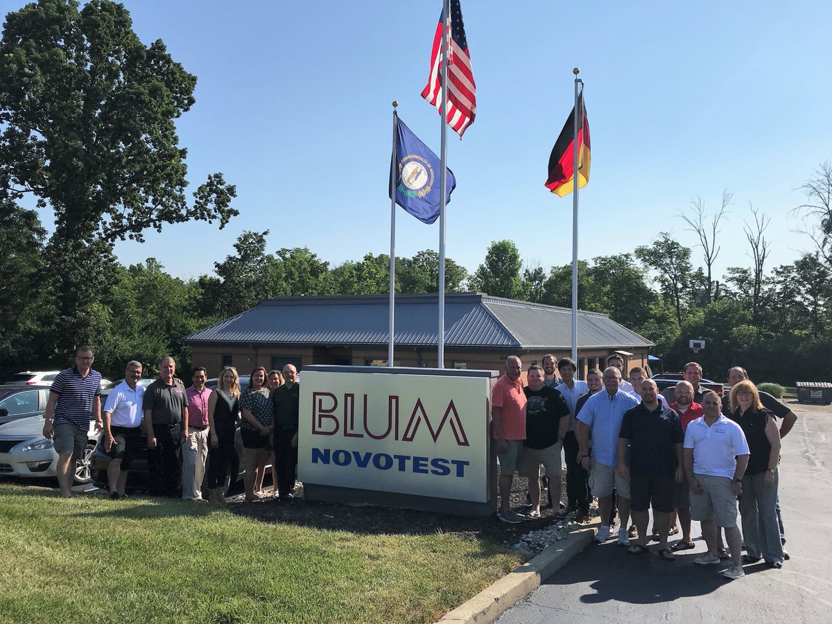 Blum_Novotest's tweet photo. #FridayFromTheField! We celebrated a successful first half of #2019 and prepared for an even better second, at our #NationalSalesMeeting this week. Thanks to our #salesteam and #partners, @caron_eng & PTSI, for a fun and productive week! #BlumNovotest #measureXperts #machinetools https://t.co/fwmT8rN6tN