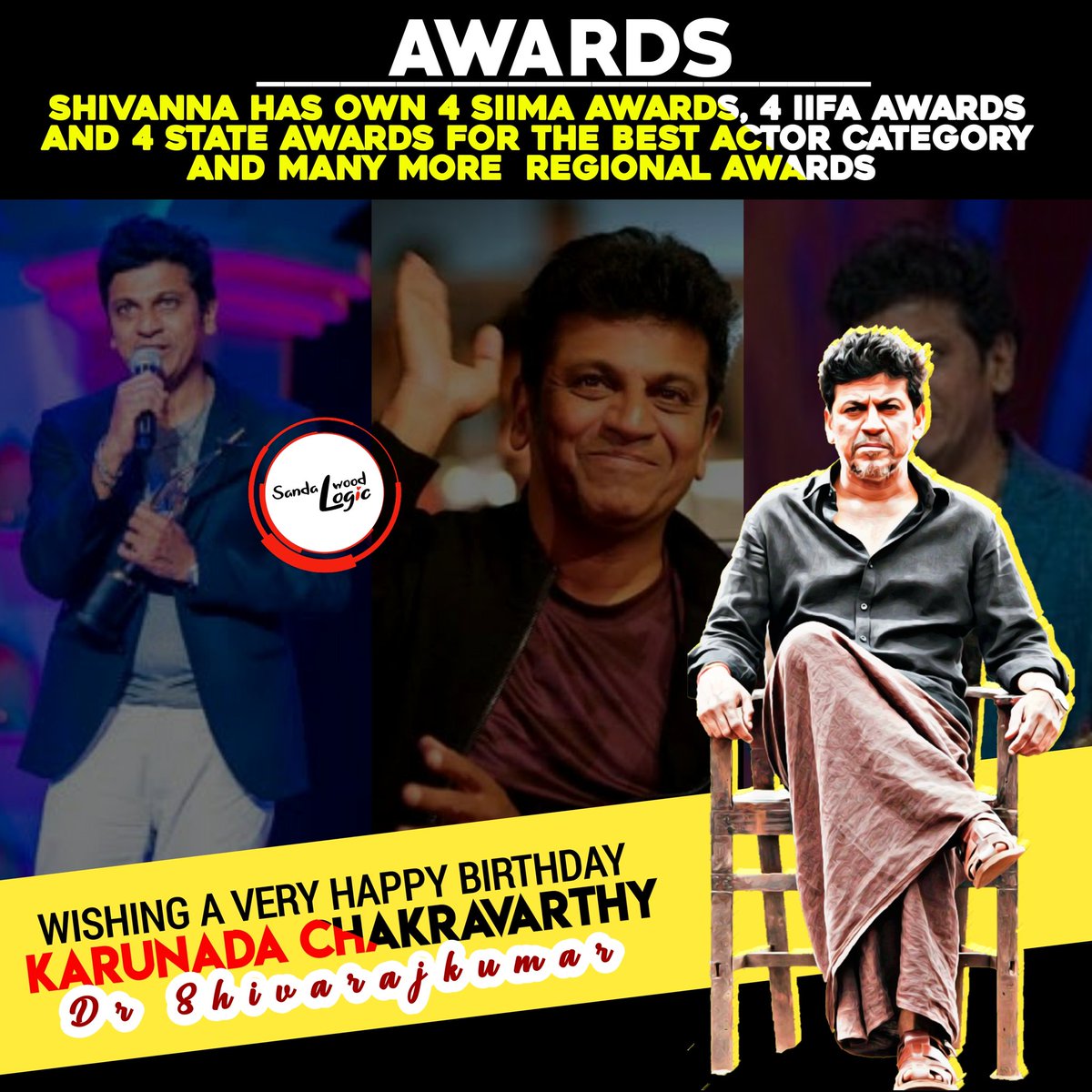 SandalwoodLogic's tweet image. #thread3 
Swipe 👉
#Happybirthdayshivanna #HappyBirthdayLegendShivanna  

Follow Us 👉 @SandalwoodLogic