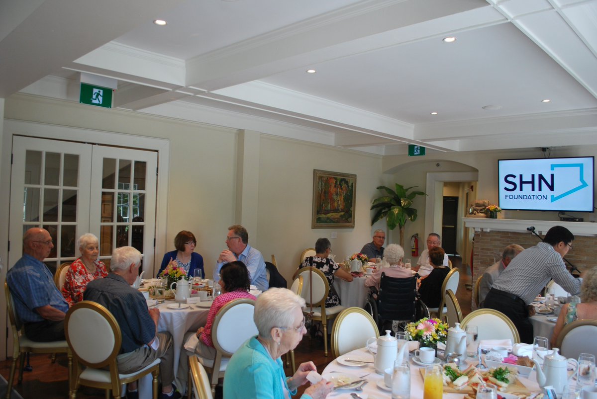 SHNFoundation's tweet photo. Thank you to everyone who joined us yesterday for a lovely afternoon tea at our legacy circle appreciation event. Thank you also to our guest speakers Ruth Joyce and Dr. Jason Fung, who gave very insightful presentations!
#GuildInnEstate #LegacyGiving #SHN https://t.co/IXqaU4Dni3