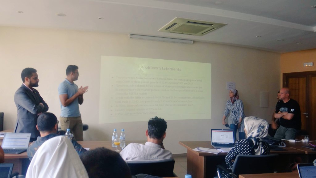 meacsig's tweet photo. Group Presentations are still running and they are going great  at the afternoon session of the @meacsig #meacsig2019 @AWIInstitute @ICANN https://t.co/z9fBuXW46e