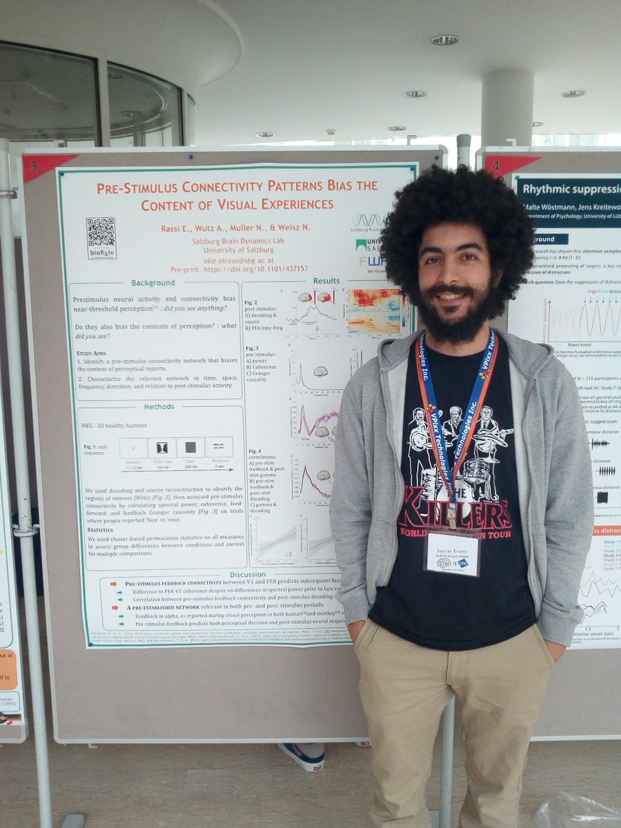 rassi_elie's tweet photo. Come chat with me at my #SAMBA2019 poster! Oscillations, MEG connectivity, object perception, prestimulus things etc https://t.co/lUtcw4NI4B