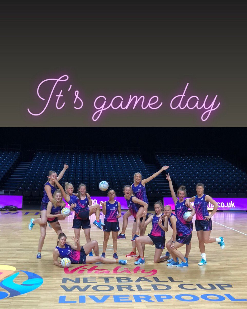 HayleyMulheron's tweet image. Truly honoured to represent 🏴󠁧󠁢󠁳󠁣󠁴󠁿 at the 🏐🌍🏆 in Liverpool 2019.                 @scottishthistles  v Samoa starts at 7:25pm                 Thank you for all the support and good luck messages it really is appreciated 😘#thistlearmy #thanku #netballfamily #proud #honoured 💜🏴󠁧󠁢󠁳󠁣󠁴󠁿💙