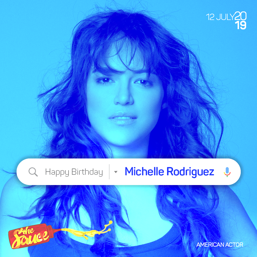 Happy birthday to star  Michelle Rodriguez 