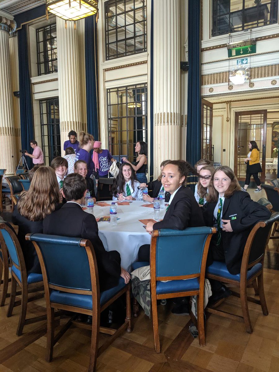 AHA_Library's tweet photo. Amazing day at Nottingham City Council House for the Big City Reads Event @NottmCityOfLit 
#BigCityReads #YoungAmbassador
#ReadingToEnjoy https://t.co/8CzXoRSex2