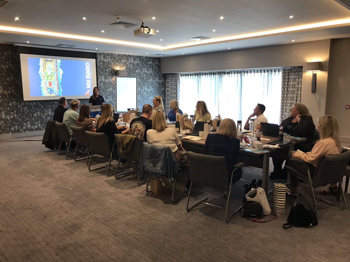 <a href="/HannahB_85/">Hannah Beagley</a> kicking things off for the Thomas Cook north division meeting before heading to the Lytham Festival to see <a href="/kylieminogue/">Kylie Minogue</a> 🙌🏻🙌🏻🎉🎉🎉🍾🍾🍾 thanks <a href="/Nickitmitchell/">Nicki Tempestmitchel</a> for having us