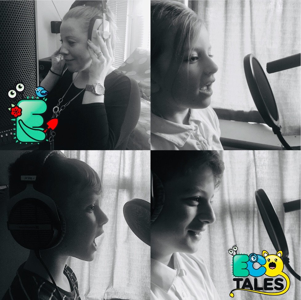 EcoTales's tweet photo. Our Juicy Strawberry Catastrophe team! Listen to Etta Earth and her #wildlife friends in our latest podcast story and song. Made with kids for kids! Head over to https://t.co/YA31YBygHC @itunes @GooglePlay @Spotif &amp; let us know what you think #education #KidsPodcast #storytelling https://t.co/4sj1LRAkbD