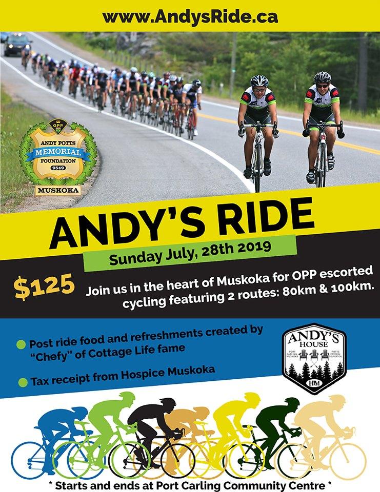 tourtraintrek's tweet photo. Don't miss Andy's Ride in Port Carling on July 28th! https://t.co/1Lt4IQ6lqN
