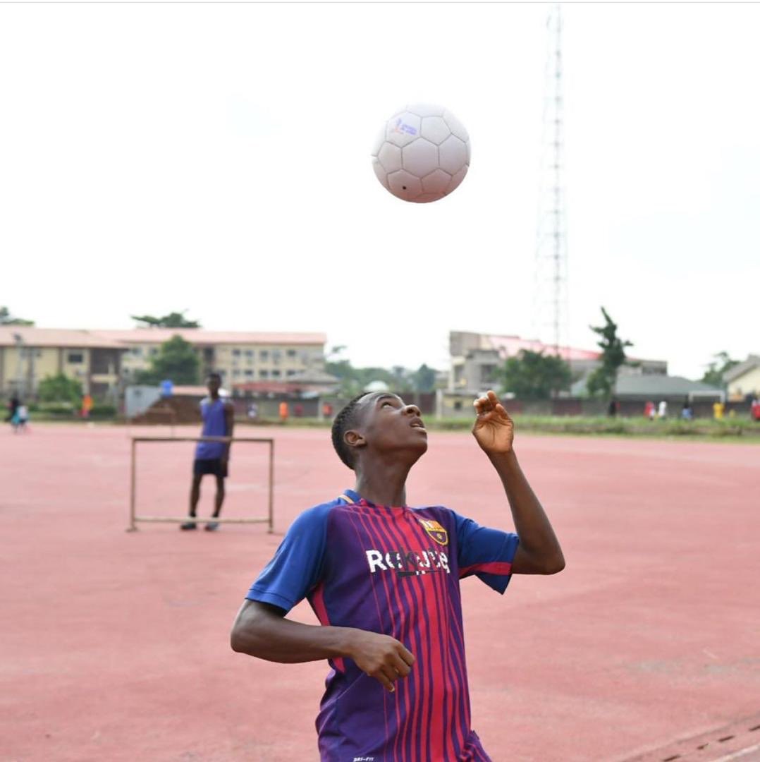 theoga_nelson's tweet photo. Itβs all fun tomorrow as the African Freestyle Football championship auditions hit Abuja !! Lots of music and dance ππ½. Come out and have an amazing time #AFFC19 @feetandtricks https://t.co/uysabWgwtv