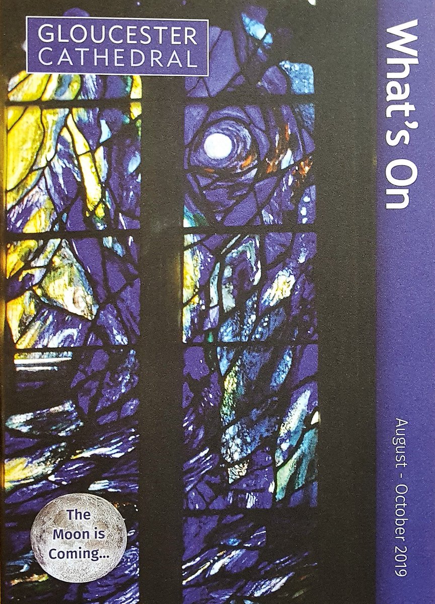 GlosCathedral's tweet photo. Hot off the press and available now, our new guide to what's on @GlosCathedral between August and October. Pop in and pick up a copy soon 😃#whatson #allyouneedtoknow #somuchtolookforwardto https://t.co/WpgsW4xiwA