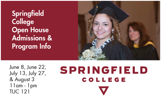 lscuclibrary's tweet photo. Springfield College Open House, Admissions and Program Info at LSCUC 7/13 #lscuc #degree #transfer https://t.co/qvXcin8qWK