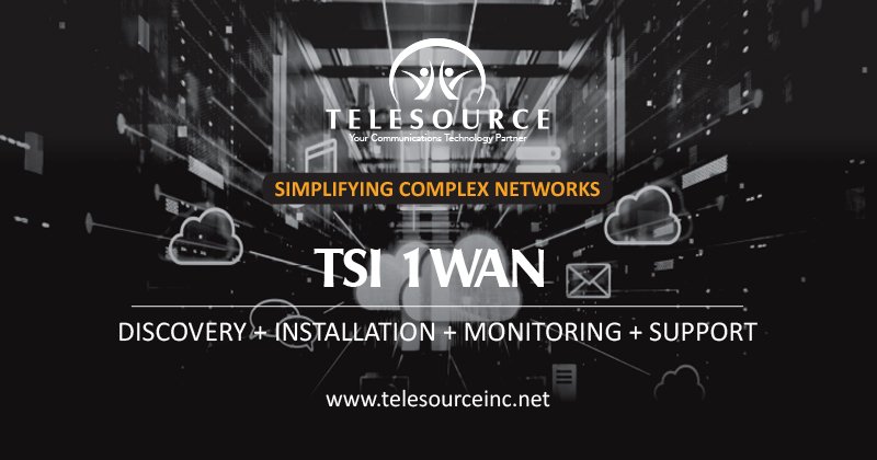 TeleSource_Inc's tweet photo. The TeleSource Vision: We Make Enterprise Access Better, Faster, Cheaper. #network #SDWAN https://t.co/XNiC6IXdoH https://t.co/JMB1vjQqZE