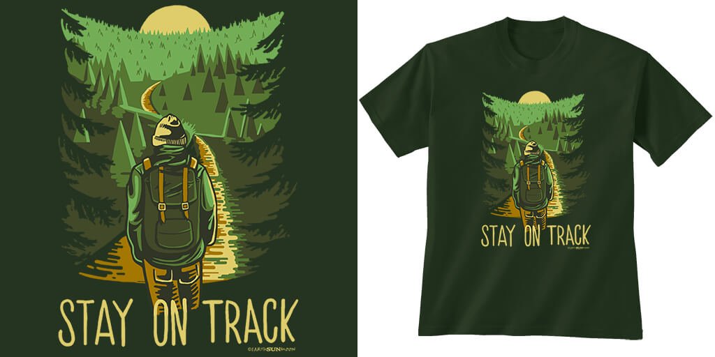 EarthSunMoonCo's tweet photo. Stay On Track - Life often leads us off the beaten path, but we have to remember to stay on track in our day to day as well as on the old hiking trail! https://t.co/05om9TDIDk #StayOnTrack #Hike #Hiking #Hiker #EarthSunMoon https://t.co/rx4aiNgnDT