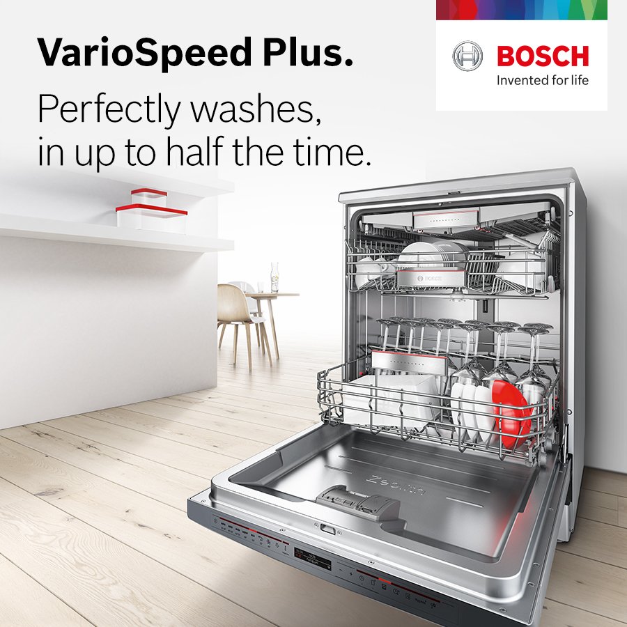 vario speed on bosch dishwasher