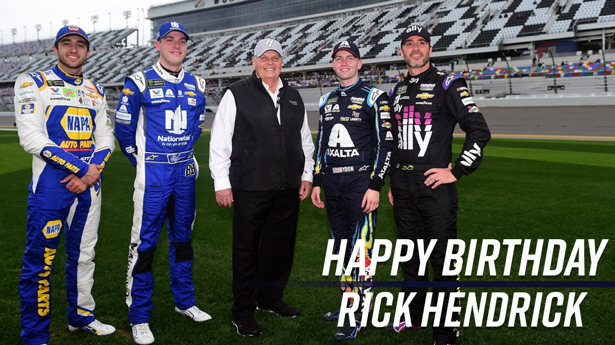 Today we re wishing Rick Hendrick a very happy birthday!  