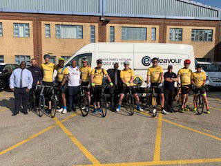 CarsSlough's tweet photo. The fantastic Endeavour eight are ready for day 2 of the big Ben bike ride!

@BenSupport4Auto

Donate here >> https://t.co/Rd0Obxo0nd https://t.co/xc2m6wLWq6