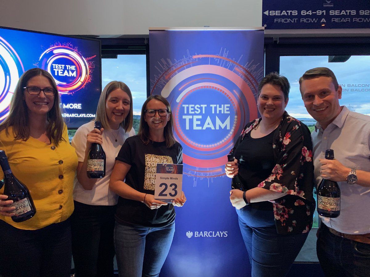 EICinsights's tweet photo. Fantastic evening at the @StRichardsHosp and @Barclays #TestTheTeam charity quiz last night hosted by @WorcsWarriors. A worthy cause and a tremendous amount of money raised. The @EICInsights team ‘Simple Minds’ were surprised and delighted to take home first prize! https://t.co/IXREu6YXEJ