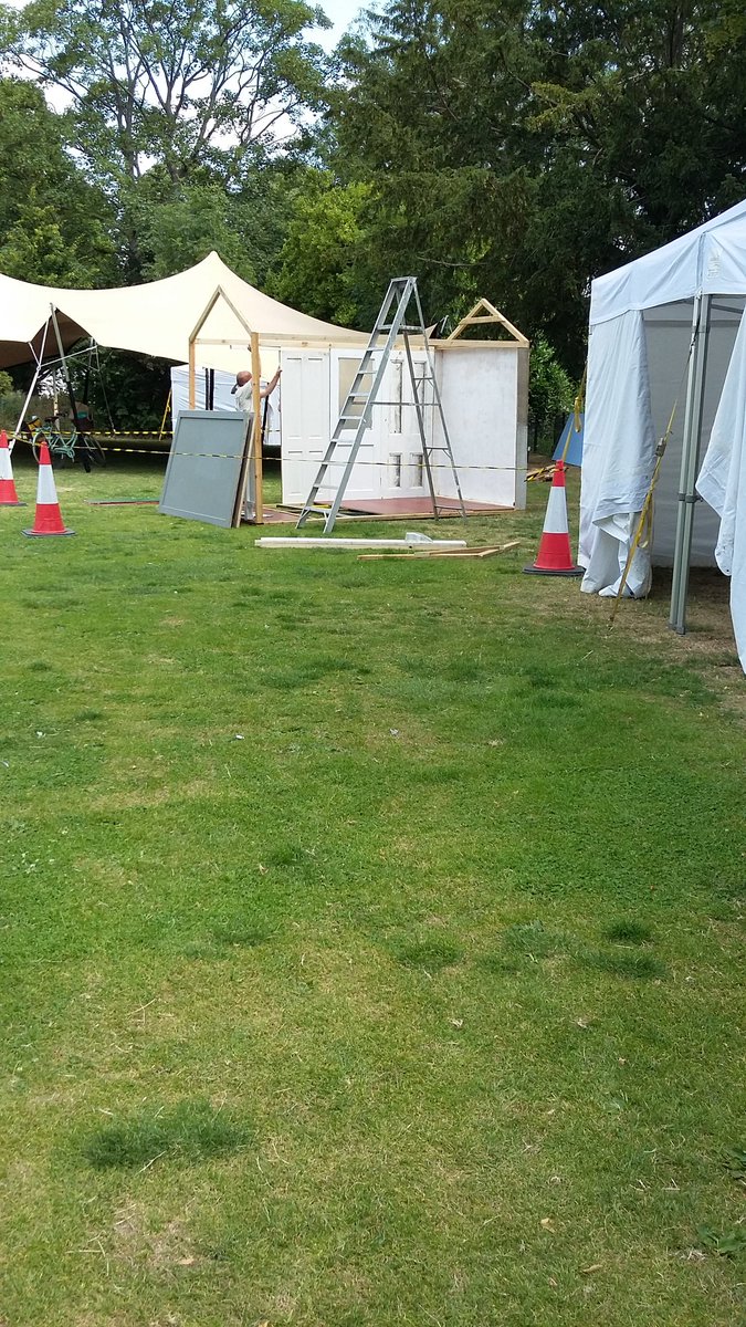 ArtWorksTheMill's tweet photo. We are HERE ! About to offload our gear and set up #TheShipYard  #TheGardenParty @PageToPavement and the sun is shining https://t.co/qYwei4fiXU