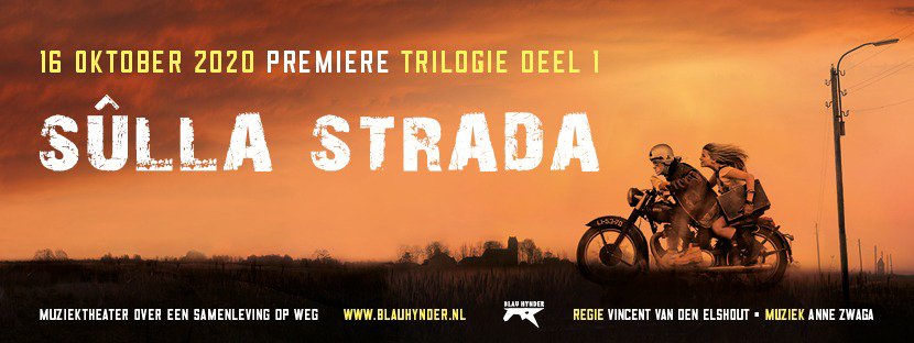 NIEUWS! In overleg met #LF2018 hebben we besloten om de première van  onze nieuwe voorstelling Sûlla Strada uit te stellen. Sûlla Strada is  opgenomen in de programmering voor 2020 van #LF2028. De nieuwe  premièredatum is 16 oktober 2020. #sullastrada
lc.nl/cultuur/LF2028…