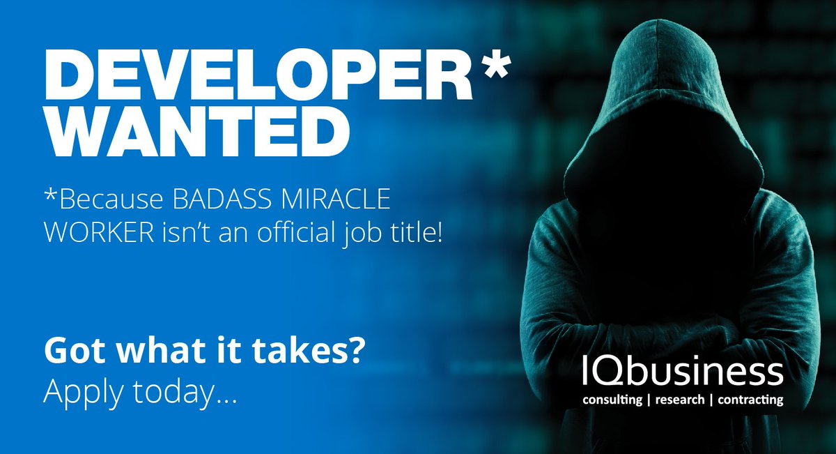 iqbusiness's tweet photo. We’re on the hunt for FULL STACK POLYGLOT SOFTWARE ENGINEERS with a passion for building high-quality, innovative and fully performing software solutions using current technology stacks. If that is you, then follow the link and apply to join our team! https://t.co/EjBoyZeFP7 https://t.co/gxpbv66VZW