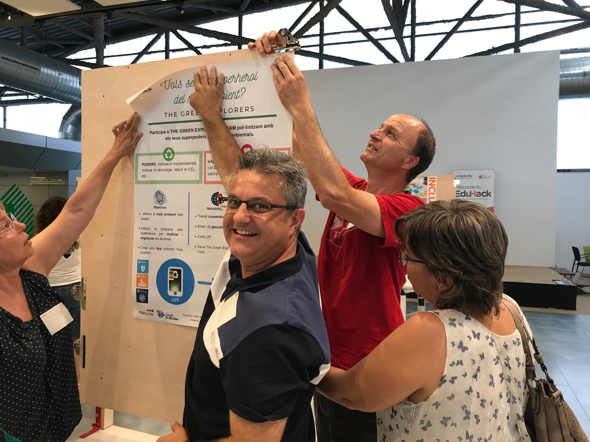 SantNicolau's tweet photo. Compartim el nostre Projecte "The Green Explorers", que ha durat dos cursos, amb el @colmonalco.
@mSchools_MWC #gencat #innovació #formació #profesSN #escola #Sabadell https://t.co/qfjVQtNkDY