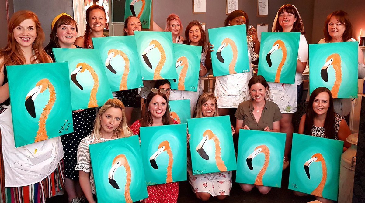 Paint by Wine at Studio LX tweet media