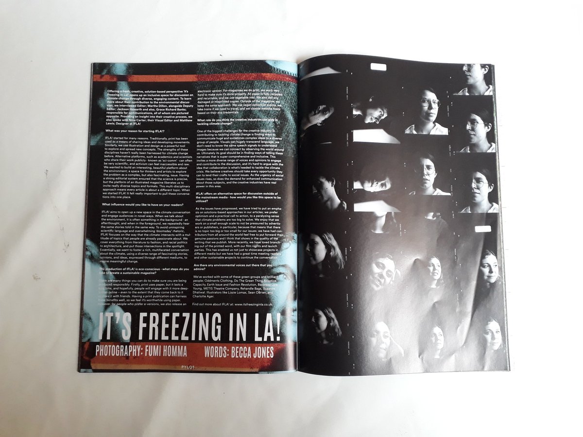 'IFLA opens up an inclusive space for climate change through diverse, engaging content' - so pleased to be featured in this great <a href="/PYLOTmagazine/">P Y L O T</a> special publication on waste and green issues! Get a copy on their website 🌿♻️✅