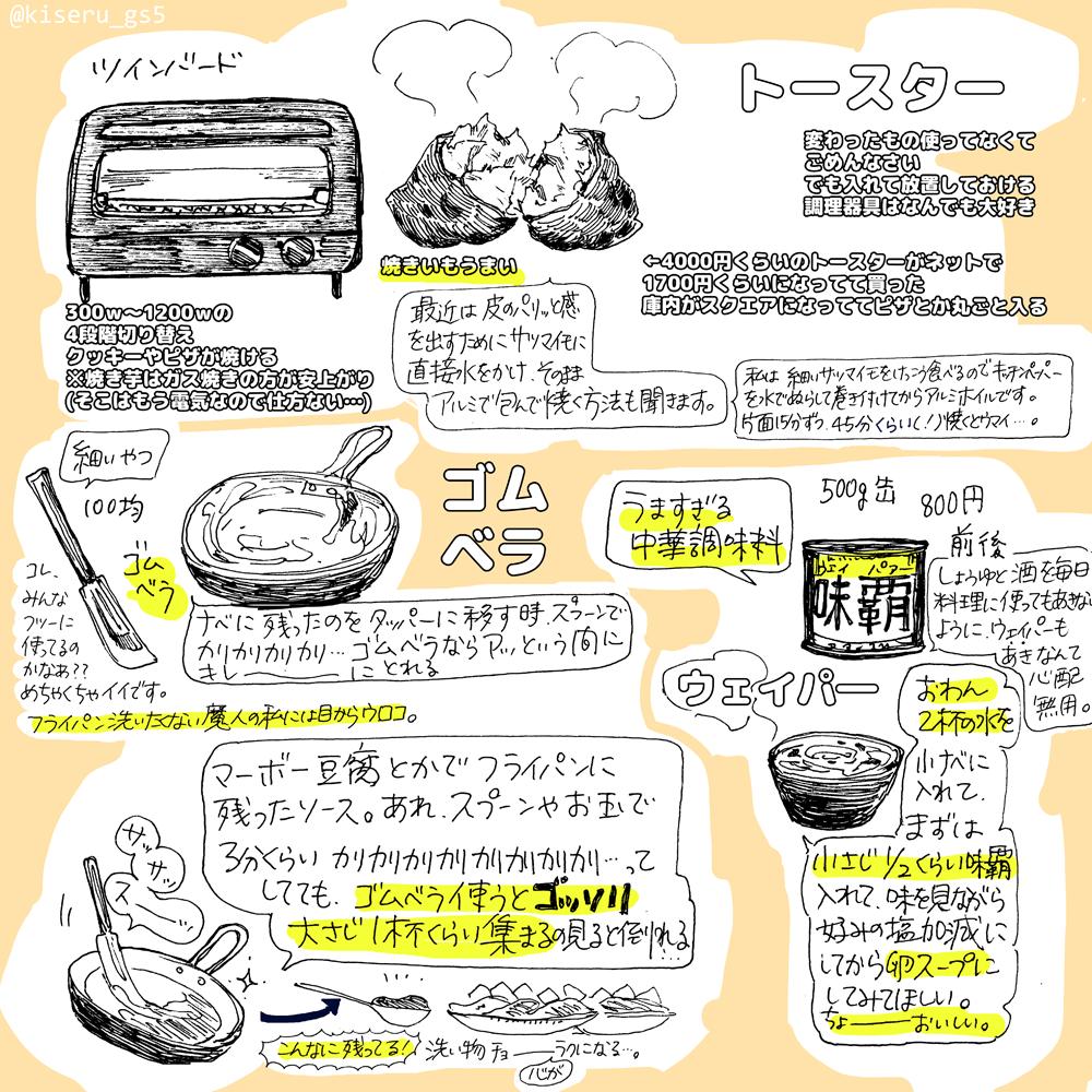 料理メモ始めて1年生で本当に本当に紹介できるようなもの使ってないのですが、よく「おすすめの道具は何ですか」「何を使ってますか」とましゅ頂くので再掲失礼します。
くだんの半解凍のフープロですが、試したところ替刃を1本ダメにしたので、性能による気がして調理法としてオススメは保留で…。 