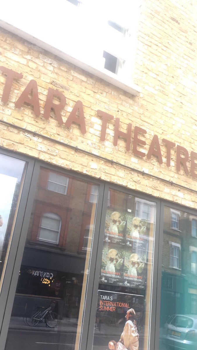 SonyaCreme's tweet photo. Dress rehearsal time at the @Tara_Arts theatre! 
Looking forward to the first performance of #TheWeakOnes this evening. 
Grab your tickets here: https://t.co/mKbz6ZnY7b
#MotherlyLove #TheWeakOnes #Strindberg #Theatre #FringeTheatre #Acting #Swedishtheatre #actress #TaraArts https://t.co/OgmtDrucPR