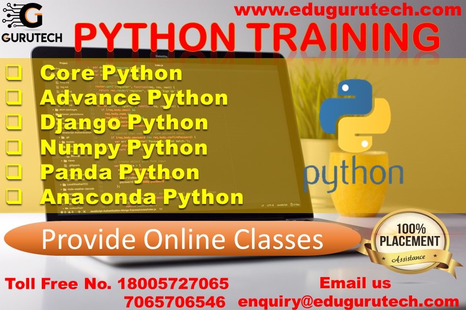 gurutechnoida's tweet image. Free Registration
More Information
enquiry@edugurutech.com
Contact Number 1800 582 7065 / 7065 7065 46
#Pythontraining #CorePythontraining #AdvancePythontraining #DjangoPythontraining #AnacondaPythontraining #NumpyPythontraining #PandaPythontraining #AnacondaPythontraining