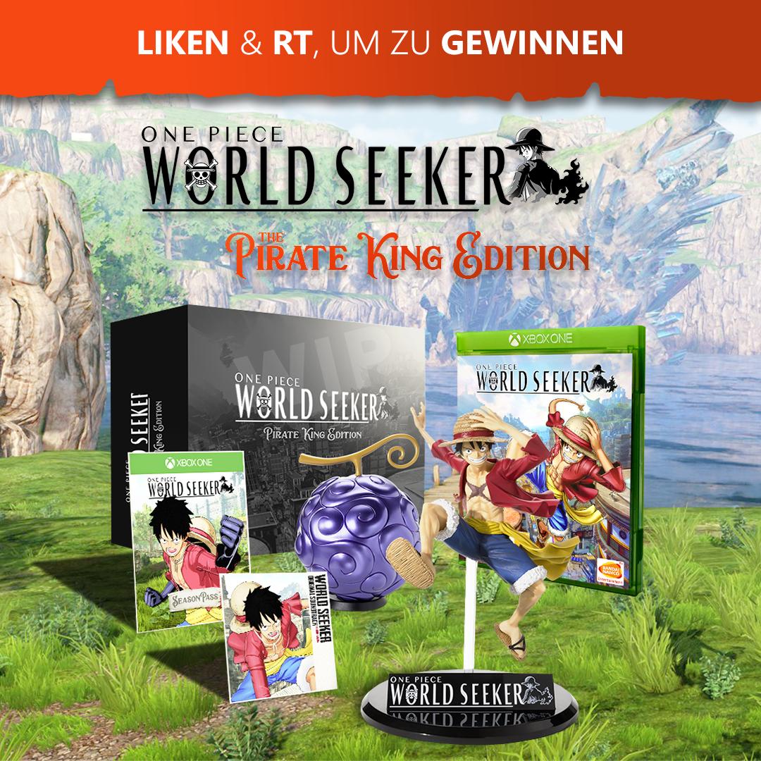🚨Gewinnspiel🚨

Zum Release des neuen #OnePiece DLC von <a href="/BandaiNamcoDE/">Bandai Namco DE</a> verlosen wir:

1x OnePiece World Seeker: Pirate King Edition
5x OnePiece World Seeker Deluxe Editions + Anime Song Pack

Mitmachen:
1. <a href="/XboxDACH/">Xbox DACH</a> folgen ✅
2. Tweet liken +RT❤️🔁

TNB👉 bit.ly/XboxDACH-TNB