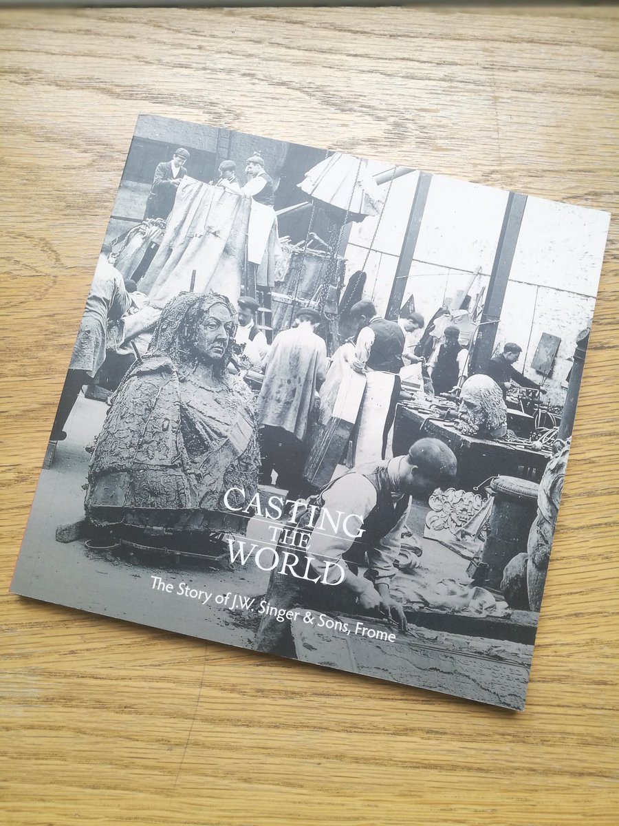 Huge congratulations to all <a href="/RLATFrome/">Rook Lane Arts Trust</a> for this beautiful publication. It was an absolute pleasure for the #ArchiveofSculptorsPapers to make a contribution and learn so much from <a href="/SueBucklow/">Sue Bucklow</a> about the incredible J.W Singer &amp; Sons Foundry 👏