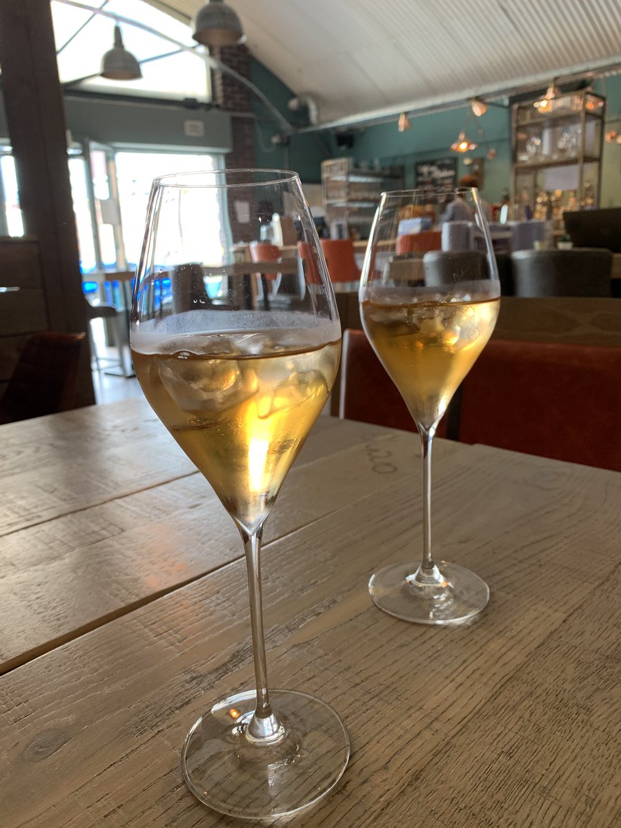 Cocktail number one; Unlucky For Some. Aperol, white wine, apricot brandy and elderflower syrup. Delicious! #BCW2019 <a href="/Arch13Bar/">Arch 13</a>