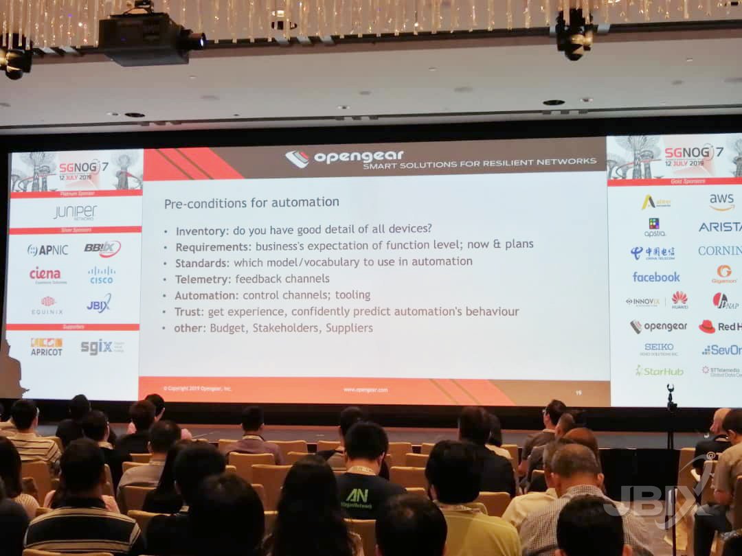 jbixmy's tweet photo. Busy day at #SGNOG7 2019! Everyone was networking with fellow tech geeks, and was fed with valuable information.
#jbix #singapore https://t.co/7IxdW3MxbI