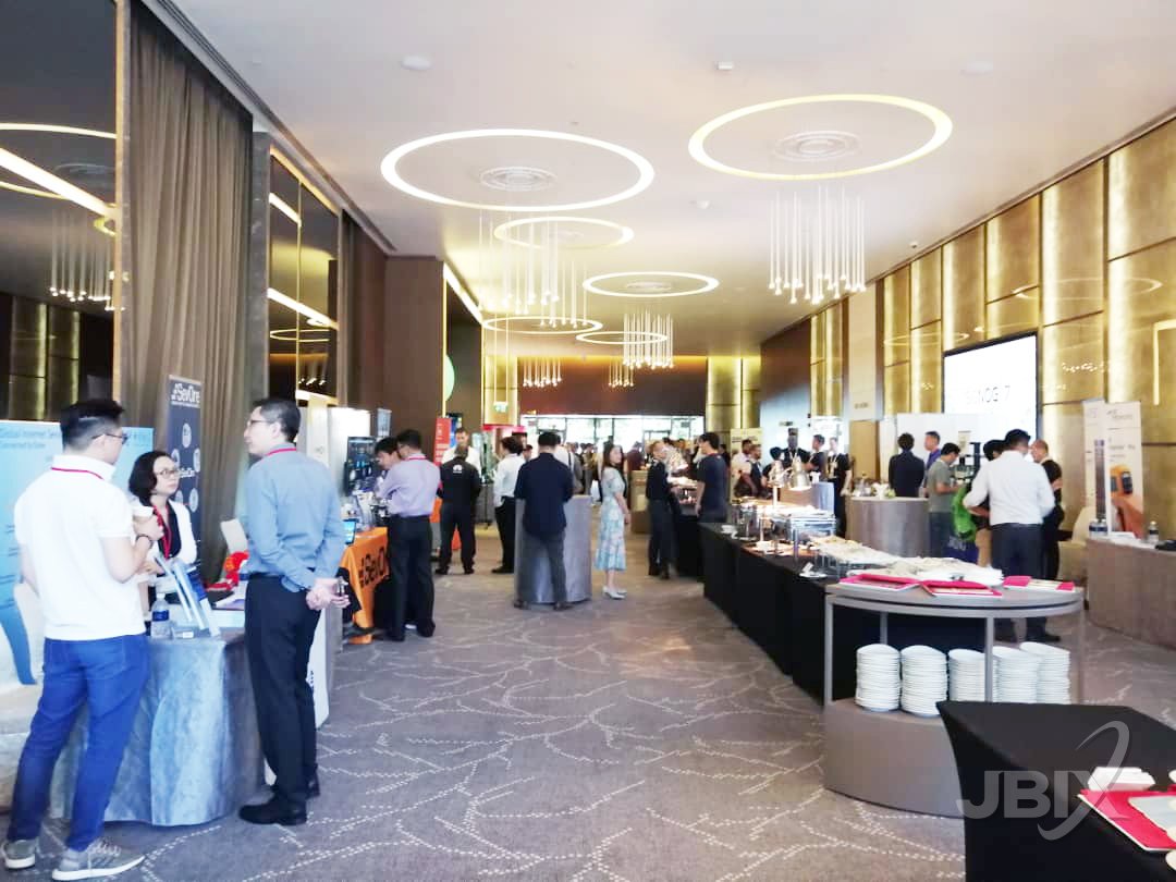jbixmy's tweet photo. Busy day at #SGNOG7 2019! Everyone was networking with fellow tech geeks, and was fed with valuable information.
#jbix #singapore https://t.co/7IxdW3MxbI