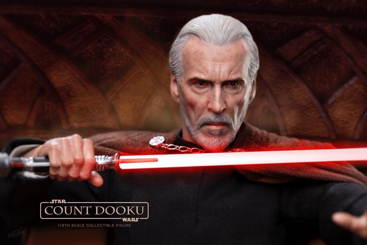 Star Wars: Episode II Attack of the Clones - 1/6th scale Count Dooku Collec...