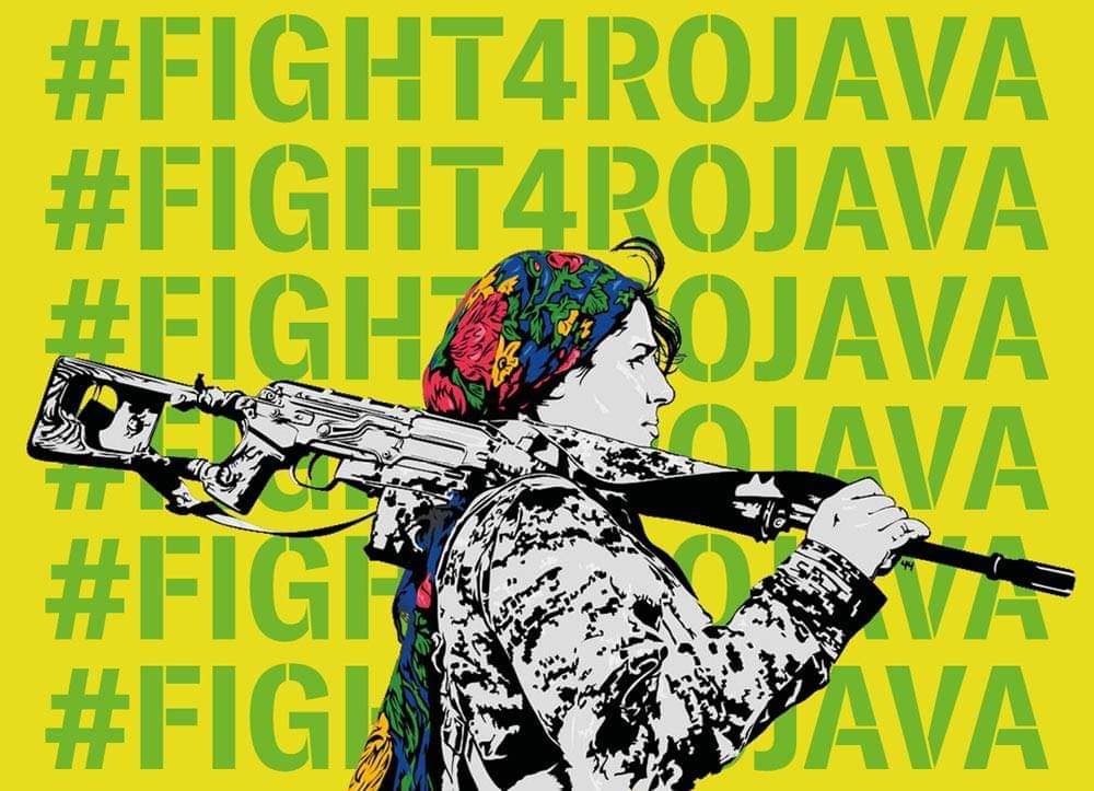 BlackMosqCrew's tweet image. Unser #fight4rojava Aufkleber wurde gestern von Instagram gelöscht. Sowas auch!