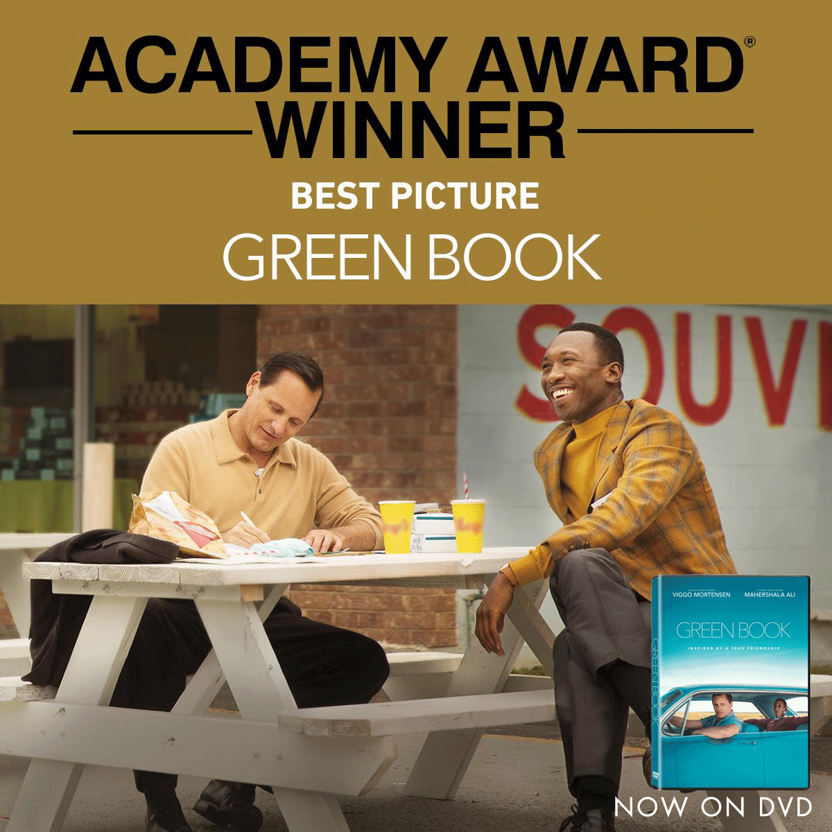 nextent_he's tweet photo. Start your weekend off with #GreenBookMovie winner of 3 Academy Awards including Best Picture. Own it NOW on DVD. https://t.co/EXt3vR6Qhu