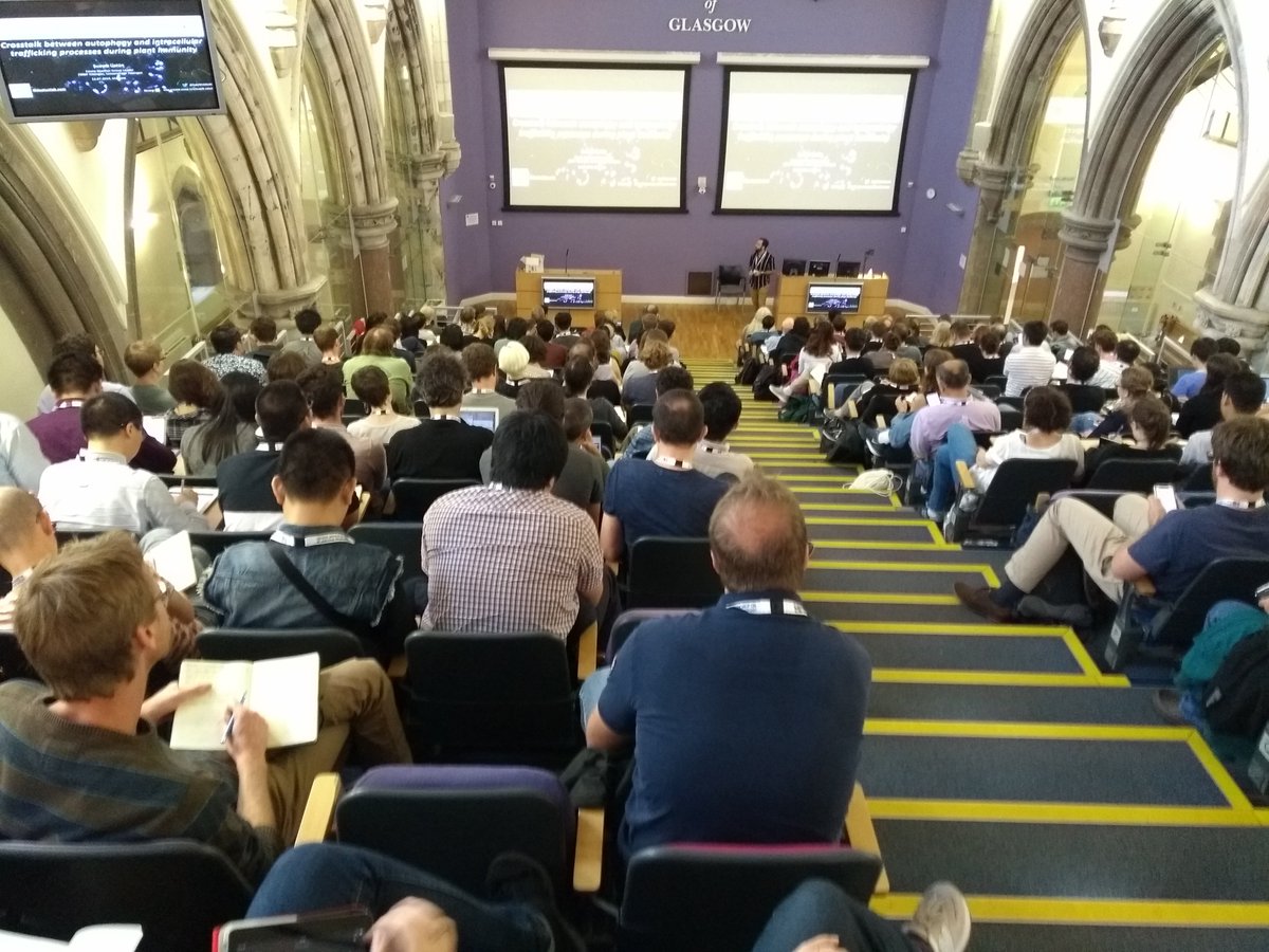 The lecture hall is still full and discussions are still lively on day 5 of <a href="/iwpmb2019/">@IWPMB2019</a> . Great to see that plant membrane transport community is very much alive and has amazing stamina! #IWPMB2019