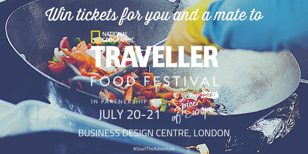 #Win tickets to <a href="/NatGeoTravelUK/">National Geographic Traveller (UK)</a> food festival, we've 5 pairs to giveaway! For a chance to win: 
1: RT &amp; Follow <a href="/STATravel_UK/">STA Travel UK</a> 
2: Reply below with your fave cuisine?
Entries close midnight 14.07.19. 5 winners will be picked at random after the closing date. 2 x tickets per winner.