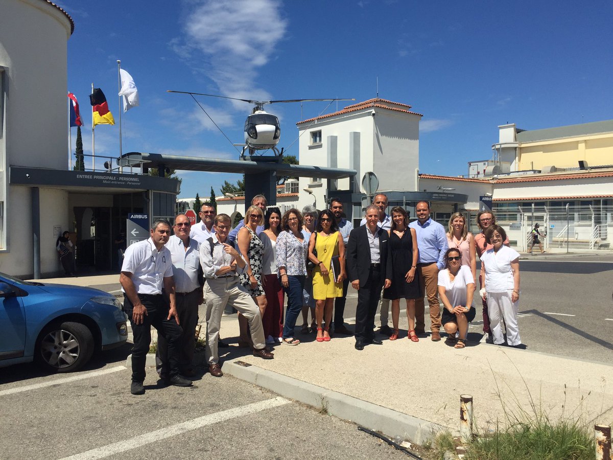 ATI_CotedAzur's tweet photo. ✈️ Ce matin les membres #APPIM et @UIMM06 visitent le site Airbus Helicopters de #Marignane
#Airbus @AirbusHeli 
@CCIcotedazur @SfecciD @mich_manago https://t.co/tO2FU3Bty1