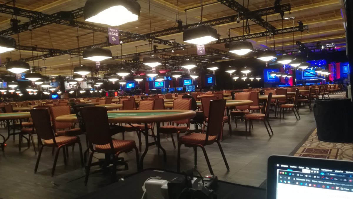 hernando_alex's tweet photo. La calma que precede a la tempestad... Aquí seguimos #MisWSOP https://t.co/oEjvHmS2UC