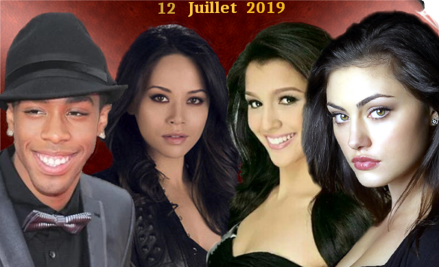 DoHitSMEDIA's tweet photo. #ZeeDAY - โ๏ธ Vendredi #12Juillet 2019 โ๏ธ
"Bonne fรชte ร #Olivier et #Jason".
๐ฌ #MatthewFinley - Acteur Amรฉricain,
๐ฌ #MelissaONeil - Actrice et chanteuse Canadienne,
๐ #JamieHerrell, La Philippine Miss Terre 2014,
๐ฌ #PhoebeTonkin - Actrice Australienne. https://t.co/2e8DLRLZbs