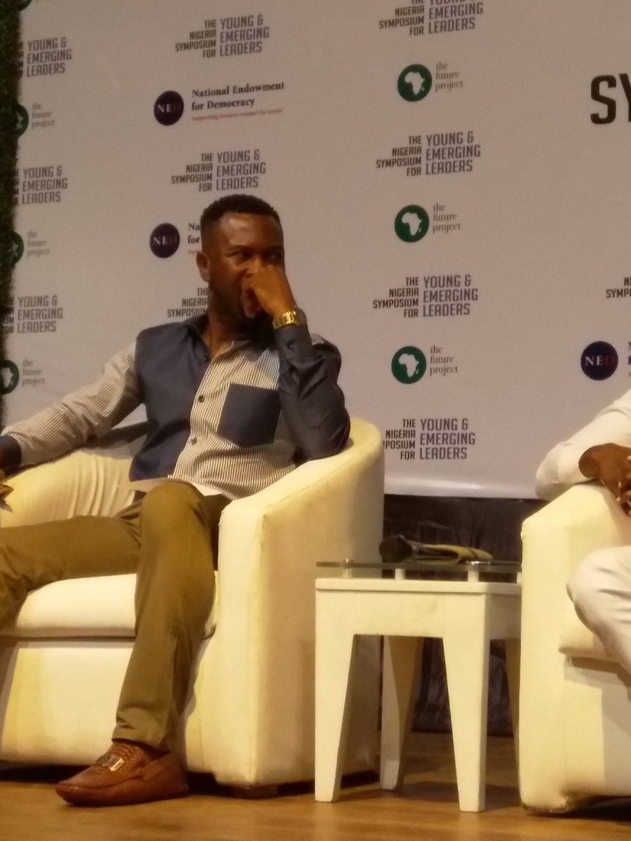 oluremisonaiya's tweet image. Michael "Ruggedman" Stephens: We are very selfish, just caring about our own affairs, not the common good. We once called for a protest, only 5 people came - 3 were the organisers, 2 were passersby. #TheFutureProject #SymposiumForYoungEmergingLeaders