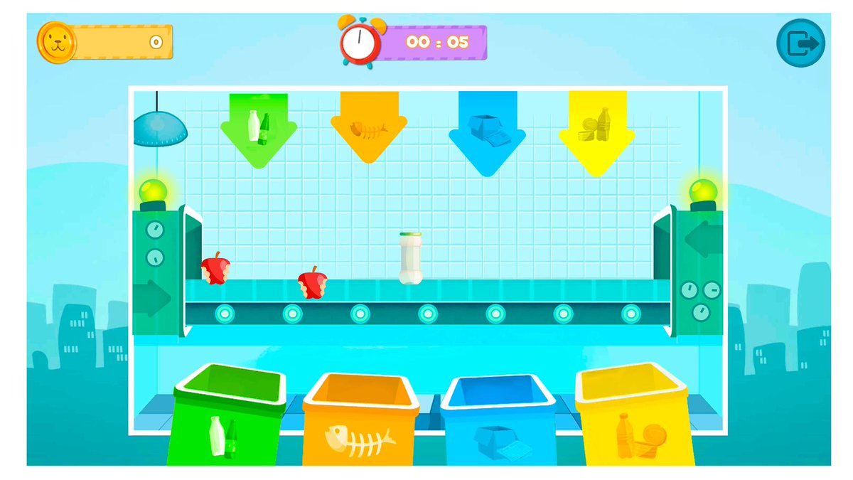 SmileandLearn's tweet photo. ¡Es muy importante que desde peques nos concienciemos a cuidar el medio ambiente y a reciclar! ♻️ Aprende a respetar el planeta y a conseguir una ciudad más limpia con este juego. ¿Te animas? https://t.co/yMBfuRlrDI
#ReciclaConAire #Reciclaje #MedioAmbiente #PlanetaLimpio #App https://t.co/pb4jdiws3N