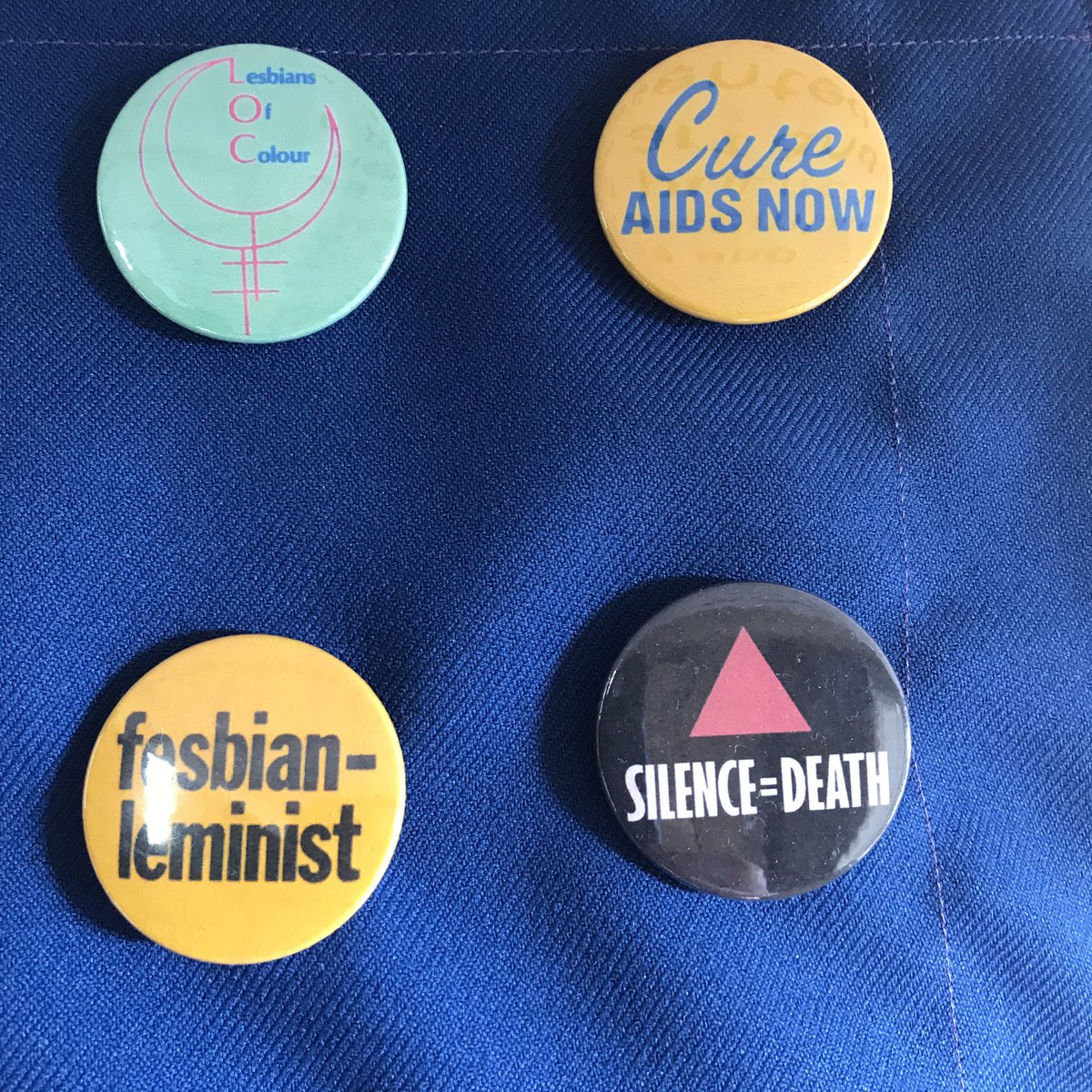 GlasgowGoMA's tweet photo. Look out for #MGSIntern Jade @CategoryIsBooks this afternoon for her badge making workshop #LGBTQ+ from 1pm πππ₯π₯ https://t.co/WbGrYLPYCh